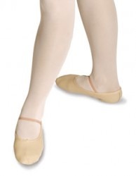 Leather ballet shoes