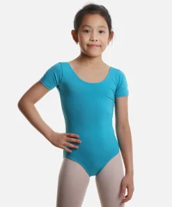 Aqua marine Cotton Leotard