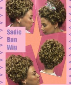 Alternative view of Sadie Bun Wig