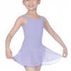 Sleeveless Leotard with attached Skirt